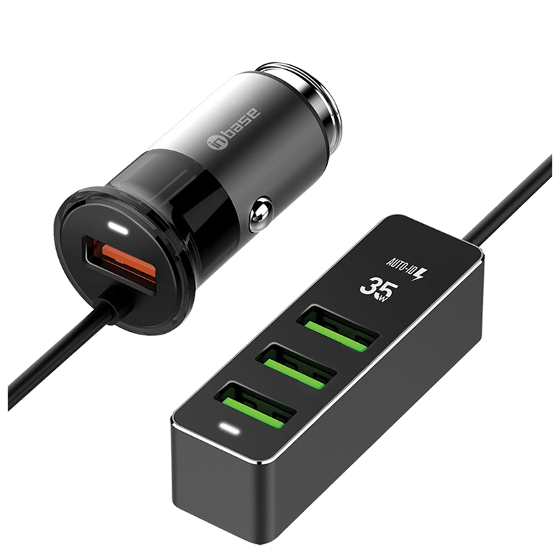 Car charger 4 best sale usb